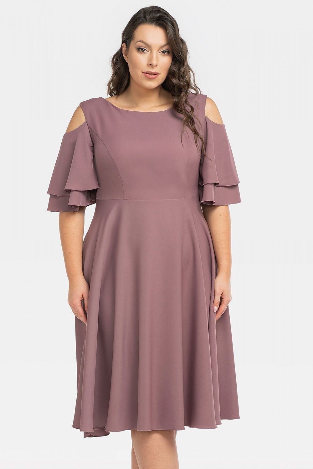 Plus size dress model 198329